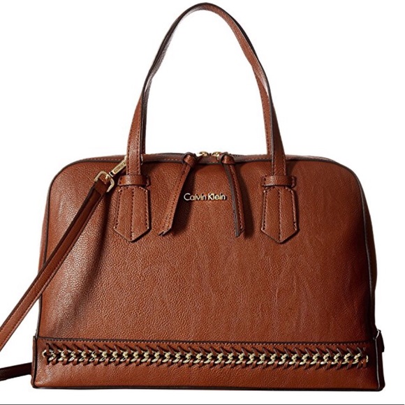 Calvin Klein Handbags - Calvin Klein Women's Jetlink Satchel w/ Chain